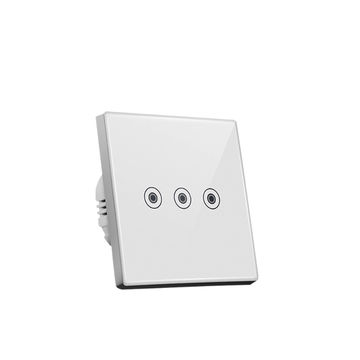 Interruptor Tactil Blanco Wifi Inteligente TUYA 1 Canal +