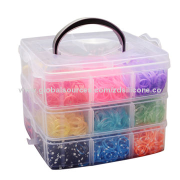 Buy Standard Quality China Wholesale Rainbow Loom Rubber Band With