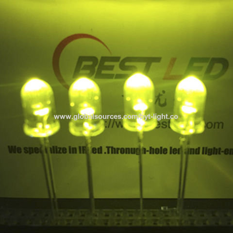 Bulk Buy China Wholesale Ultra Bright 5mm 565nm 570nm Led Yellow 