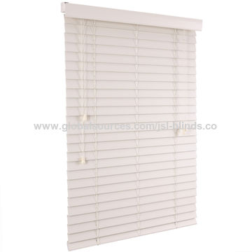 Horizontal Faux wood shade for sale at factory direct price