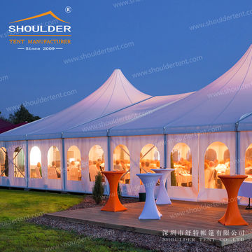 Buy Wholesale China 50 People Wedding Transparency Permanent Party Tent