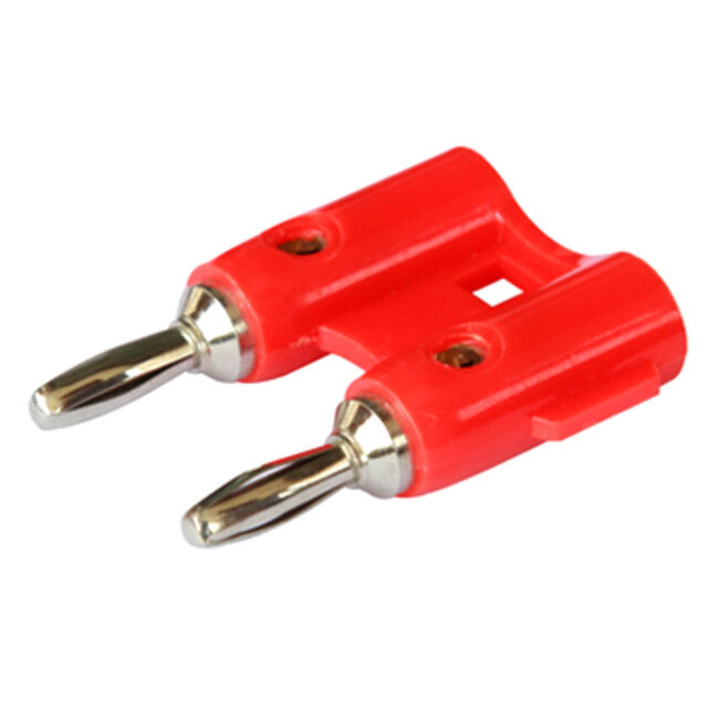 Conectores tipo banana, niquelados y dorados, medida 4mm, fabricados en cobre for sale at factory direct price