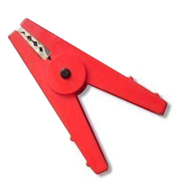 Pince de Batterie 50A, en Acier Inoxydable, Disponible en Rouge et Bleu