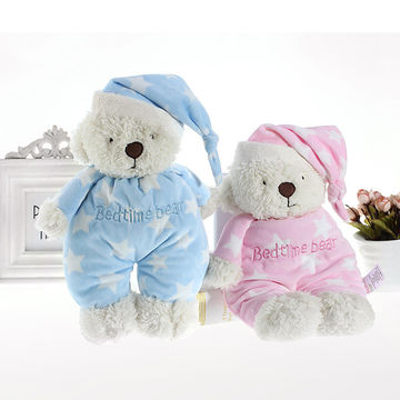 Bed Time New Product Plush Soft Teddy Bear Promotional Toys For