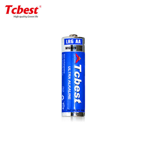 Buy Wholesale China Hot Sale Free Sample 10 Years Shelf Life Non- rechargeable Dry Aa Battery 1.5v Am3 Lr6 Alkaline Batte & Lr6  Battery,alkaline Battery,aaa Alkaline Battery at USD 0.1