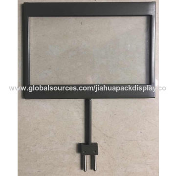 Information Frame Accessory Info frame, advertising price frame, sign frame, with metal frame and ...