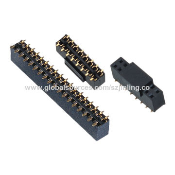2,54mm weiblicher Header, zweireihige Smt-Typ Höhe 4,5mm for sale at factory direct price