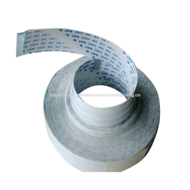 Cable FFC, 0.5mm UL20624, 4P-80P, longitud 100mm for sale at factory direct price