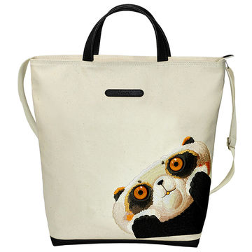 shopper tote bag canvas