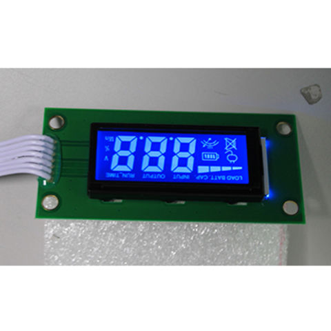 China Alphanumeric LCD Display Module with Blue Backlight on Global Sources