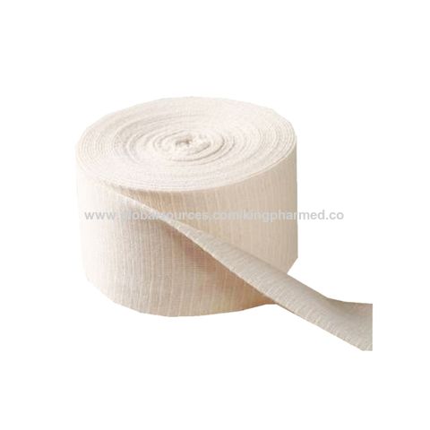 Gauze roll - Hubei Qianjiang Kingphar Medical Material - cotton / elastic /  breathable