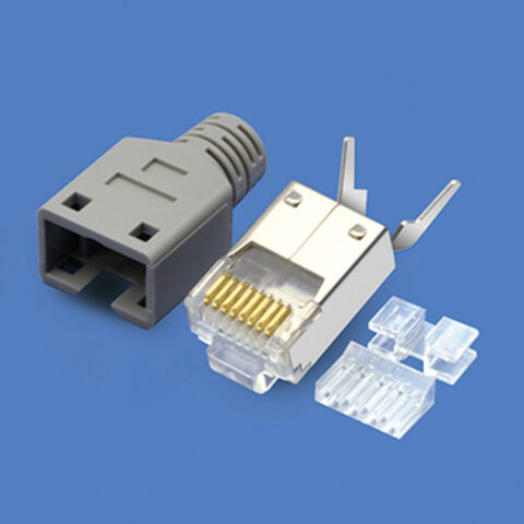 China Cat 7 Shielded RJ45 Connector Manufacturers Suppliers Factory