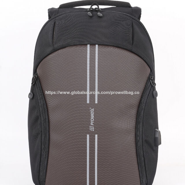 Wasserdichte Laptoptasche, Business-Rucksack mit USB-Ladefunktion