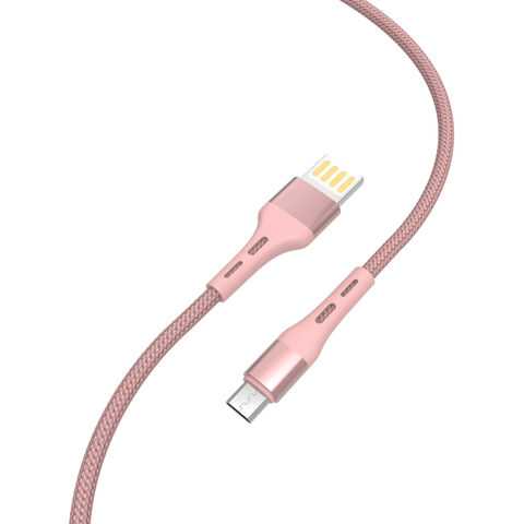 Cable USB a Micro USB Reversible, Soporta Carga de 5V 3A y Sincronización de Datos 2024