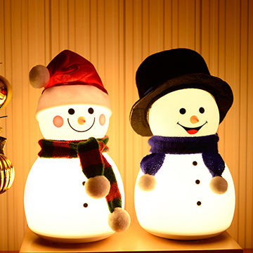 Miniature Snowman with Christmas Presents