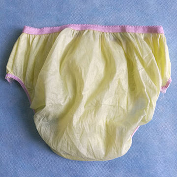Buy Wholesale China Spa Traveler Non-woven 40gsm Disposable Women's  Underwear Panties For Women & Disposable Women's Underwear at USD 0.08