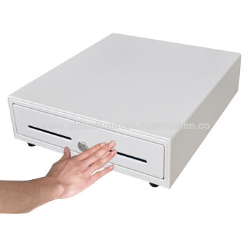 China Manual Touch Open Cash Drawer Box With Duty Metal