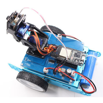 Smart car with camera video car robot wireless chassis car with ESP32-CAM  Board