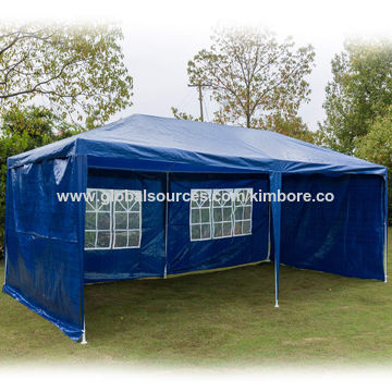 6 Side Walls New 3X6M Garden Waterproof Gazebo Marquee Party Tent With 4 Side 