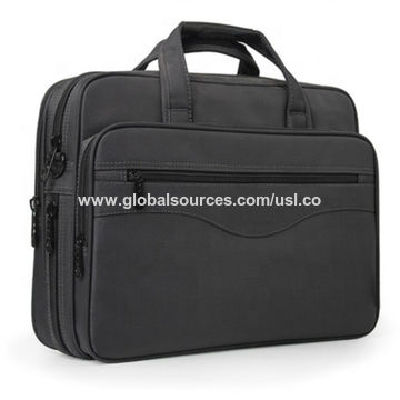 Custom Computer Briefcase Custom men office business computer briefcase 15.6 laptop shoulder ...