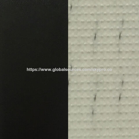 سير ناقل PVC أسود، 2.8 مم، غير لامع وناعم لصناعة الخدمات اللوجستية for sale at factory direct price