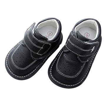 Baby Boy Squeaky Shoes,genuine Leather Kids Shoes ,school Shoes
