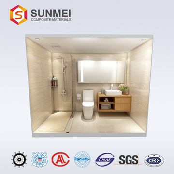 Buy Wholesale China Easy Installation Modular Bathroom Pods With Toilet ...