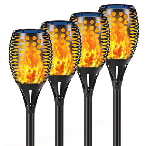 Buy Wholesale China Solar Lights, Flickering Flames Torch Lights ...