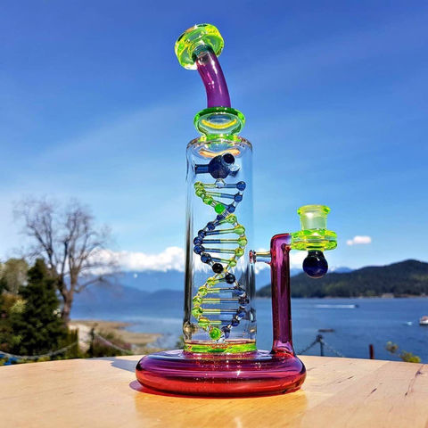 Buy Wholesale China Dna Design Spinner Smoking Water Pipe Oil Dab Rigs & Smoking Water Pipe at 15 | Global Sources
