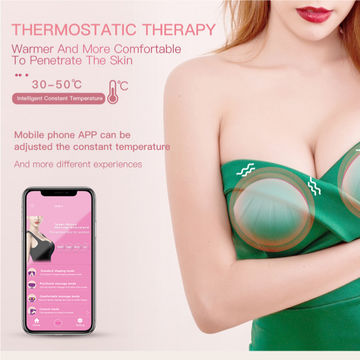 Wireless Heating Breast Lift Massager Bra Vibration Enlargement