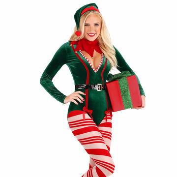 santa elf costume
