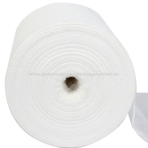 Wholesale Disposables Absorbent Cotton Wool Gauze Roll Manufacturer and  Exporter