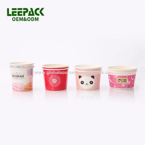 plastic ice cream containers wholesale factory