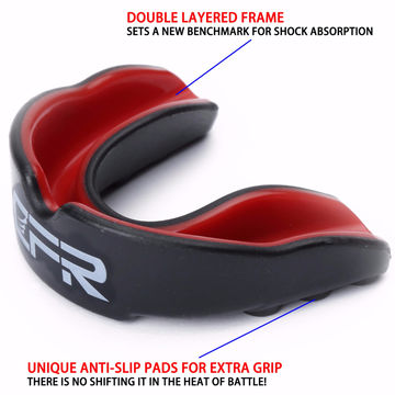 CFR Gel Gum Mouth Guard Shield Case Teeth Grinding Boxing MMA Sports  MouthPiece