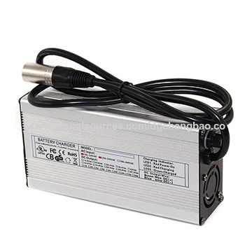 54.6V 4A / 48V 4A AC Adapter Power Supply Lithium Battery Charger for 13S  48V Lithium Li-ion Batteries Pack with 3 Pin XLR Plug