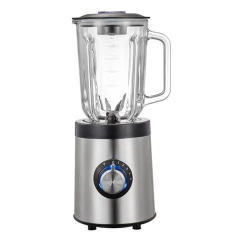 China Countertop blender Stainless Steel casing 1.5L glass jug 5 speeds ...