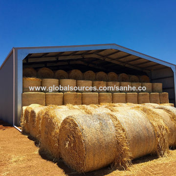 China Open Hay Shed / hay shed steel building on Global Sources,hay ...