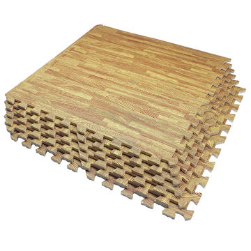 Buy Wholesale China Wood Grain Protective Interlocking Eva Floor Tiles ...