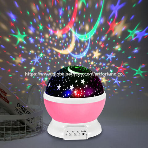 Proyector de Luz Nocturna Estrellada Giratorio Star Master, Lámpara LED Multicolor para Niños con Diseño de Cielo Estelar for sale at factory direct price