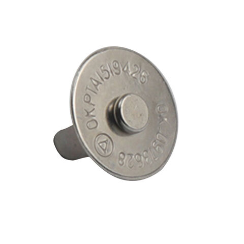 Dünner magnetischer Metall-Druckknopf, Magnetknopf für Taschen und Handtaschen for sale at factory direct price