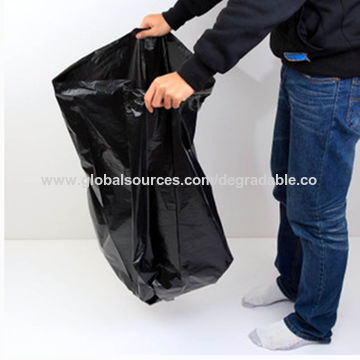 10 Bin Bags Relevo 100% Recycled Bin Liners Heavy Duty 50L 