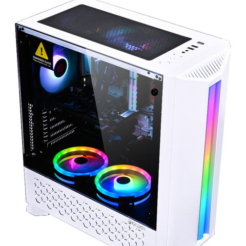 Customized branded logo rgb luminescent fan computer case, RGB Gaming ...