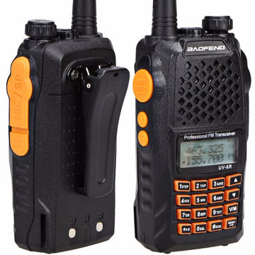 Baofeng UV-5R Talkie-walkie FM Radio Avec Double Bande-Noir - Prix pas cher