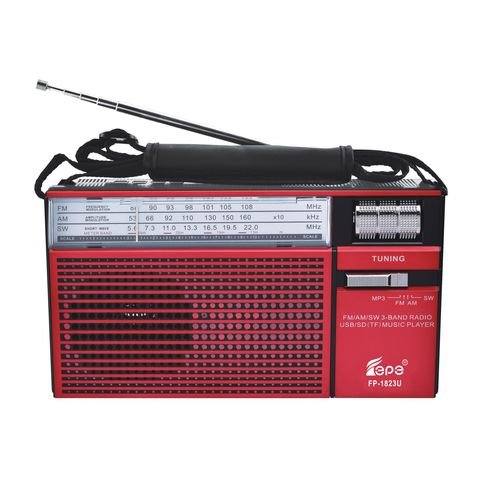 AM/FM-MP3 Compatible Stereo with Built-In USB SD ports