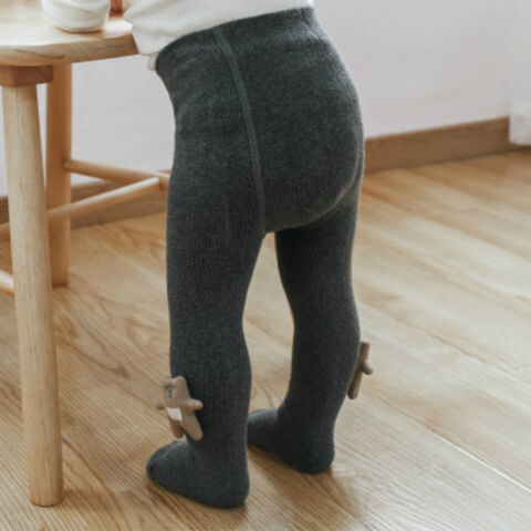 Meias-calça grossas para bebês por atacado