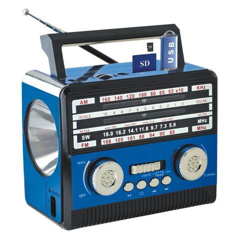 Neues tragbares Multiband AM FM SW Radio mit LED-Licht und Solarpanel für den Großhandel for sale at factory direct price