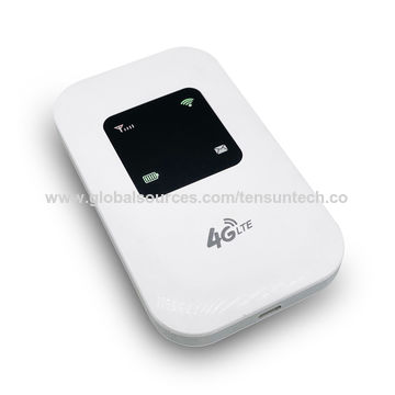 Camisin Routeur WiFi 5G Portable MiFi 4G LTE MiFi Mobile WiFi Hotspot 2100MAh Routeur Wi-FI de Voiture avec Fente pour Carte Sim