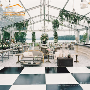 wedding tents with floors