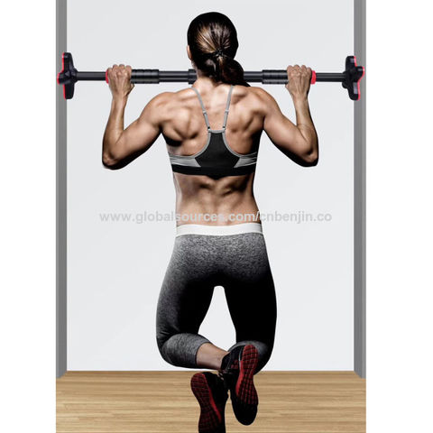 Door-Way Chin up Pull up Bar UpperBody Abs Fitness Wall Mounted Training Lifting 