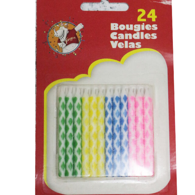 Velas de Cumpleaños Seguras para Fiestas, Llamas de Colores para Decoración de Tartas de Boda y Cumpleaños for sale at factory direct price
